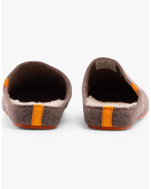 Hush Puppies Brown The Good Slipper Slippers for men
