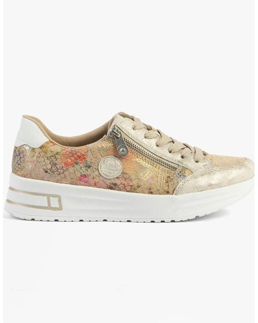 Rieker White N8103-60 Shoes Combination