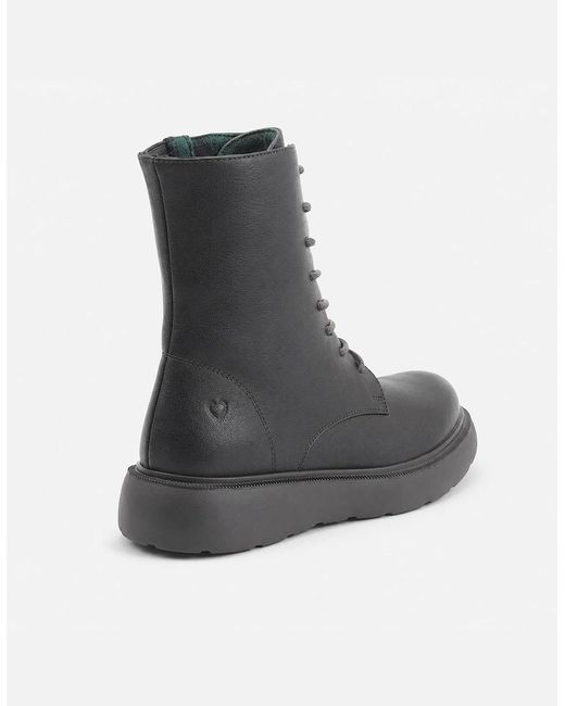 Heavenly Feet Black Fern Ankle Boots