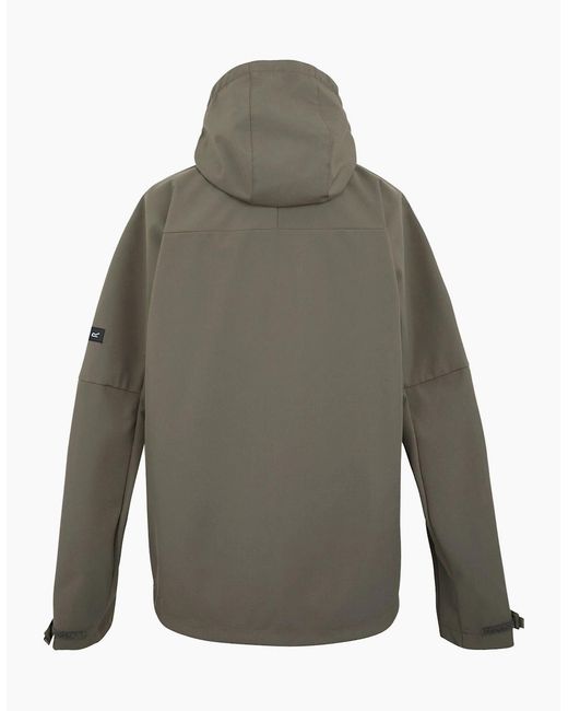Regatta Gray Arana Waterproof Soft Shell Jacket for men