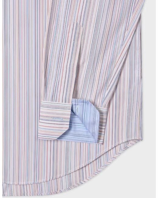 Paul Smith Purple Regular Fit Shirt 01 for men