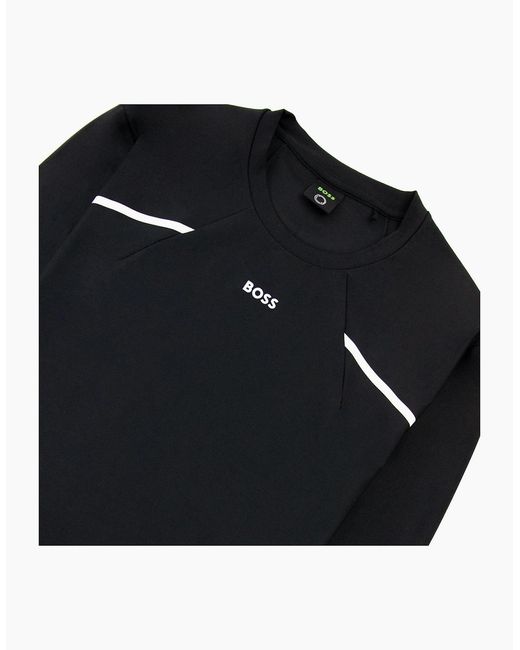 Boss Black Salbo Gym Logo Sweatshirt 001 for men