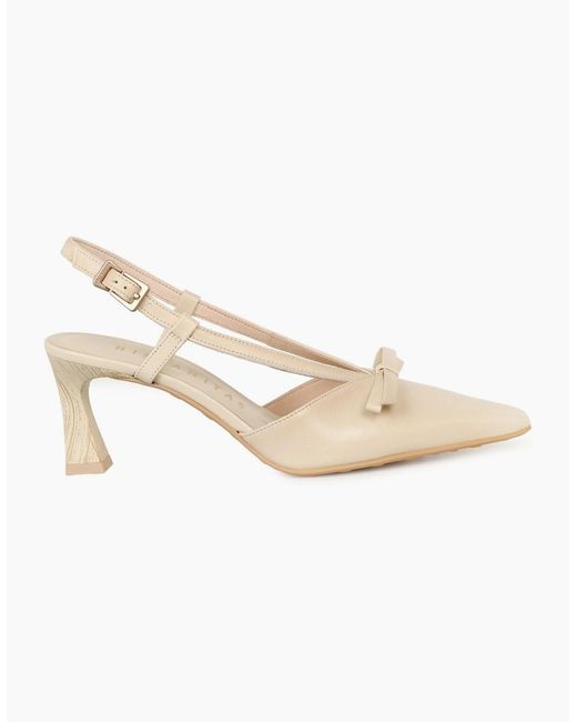 Hispanitas White Giorgia Open Court Shoes