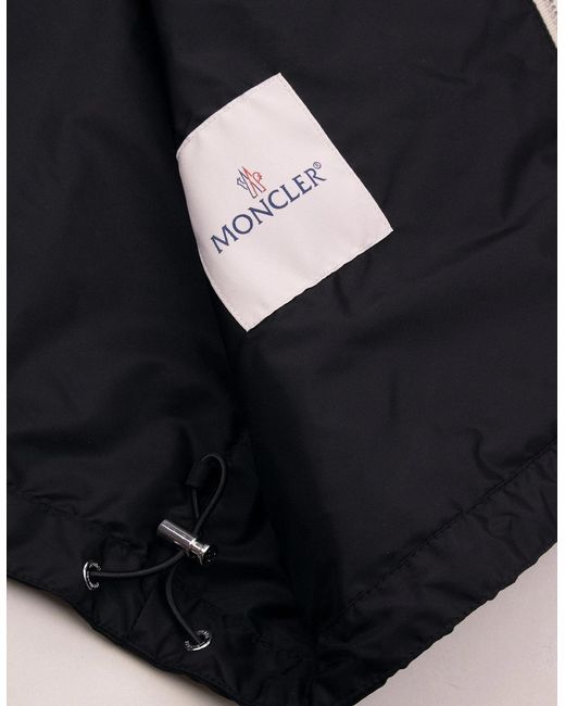 Moncler Black Nidge Hooded Jacket 999 for men