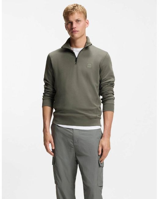 Boss Green Boss Zetrust 1/4 Zip Sweatshirt for men