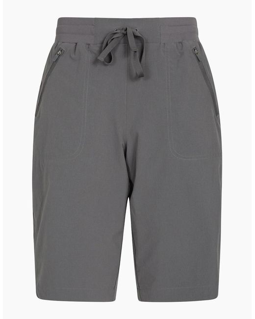Mountain Warehouse Gray Ladies Explorer Long Shorts