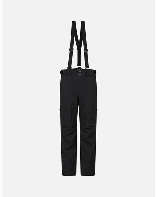 Mountain Warehouse Black Ariel Waterproof Cargo Pocket Ski Trousers for men