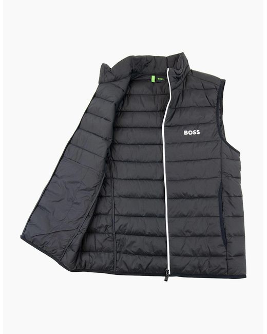 Boss Black V Thor Logo Detail Water Repellent Gilet 002 for men