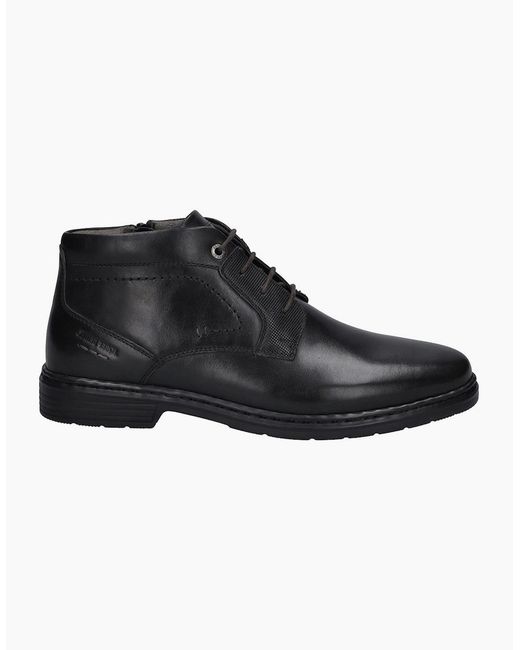 Josef Seibel Black Alastair 17 Boots for men