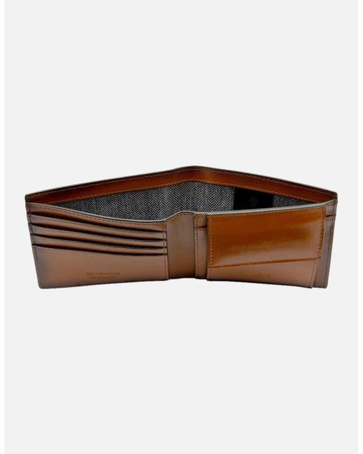 Loake Brown Barclay Wallet Chestnut for men