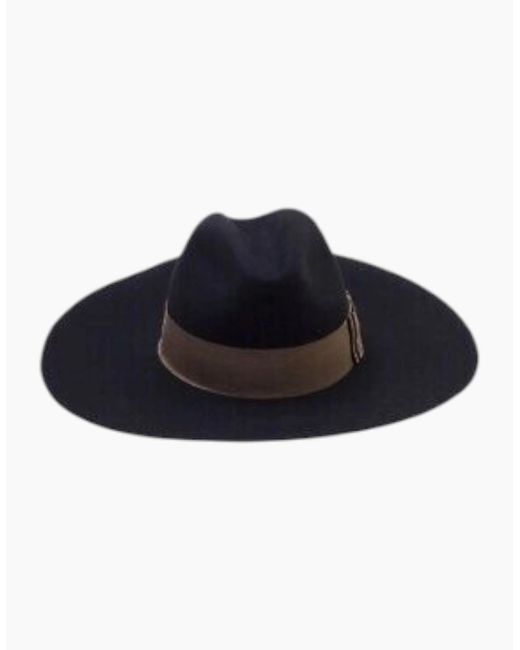 DIESEL Blue Hat Chicchet Cappello Cap Summer Wool Wide Brim Hats New