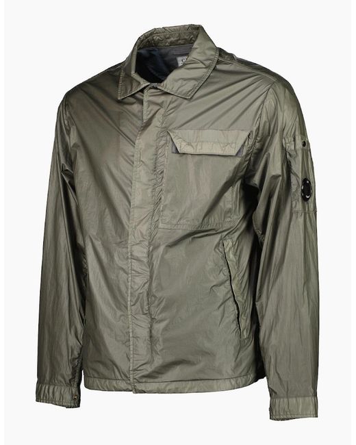 C P Company Green Cs Ii Lens Jacket for men