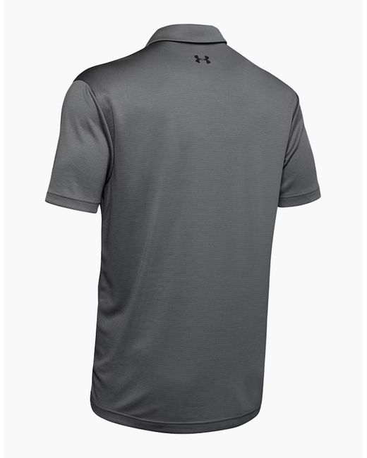 Under Armour Gray Tech Polo Shirt for men