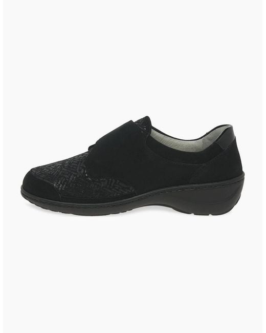 Waldläufer Black Kya Riptape Shoes