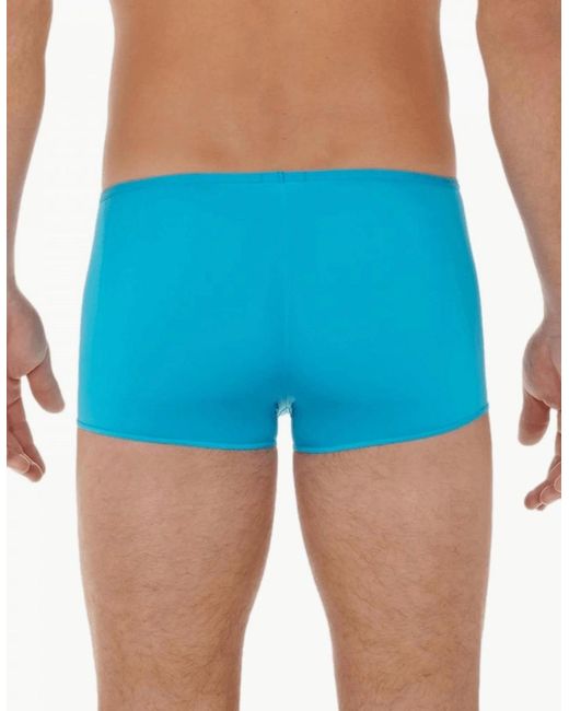 Hom Blue Plumes Boxer Trunk for men