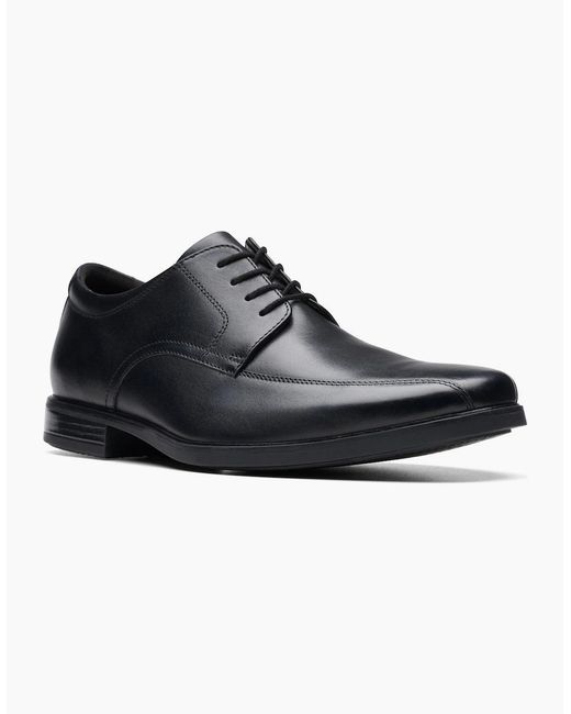 Clarks Black Howard Over Formal Shoes for men