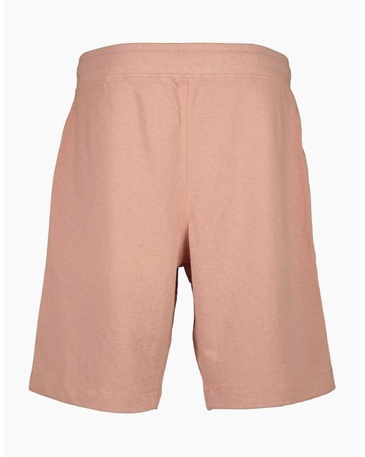 C P Company Natural Malfile Fleece Lens Bermudas for men
