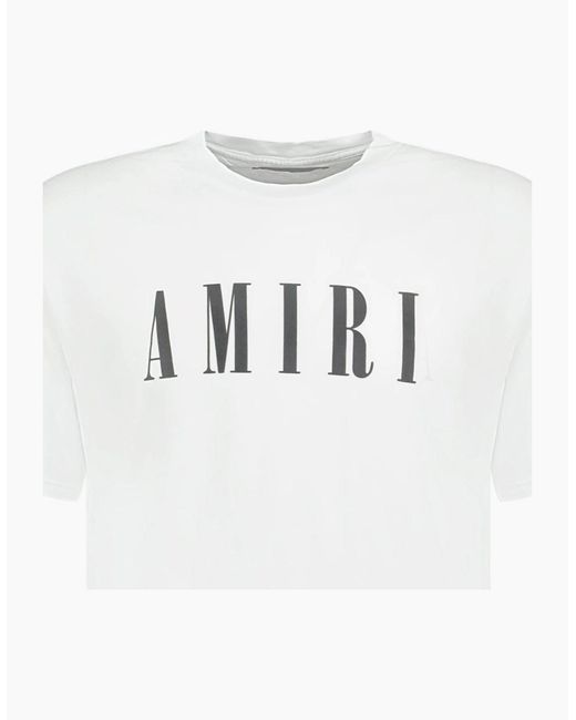 Amiri White Core Logo T-Shirt for men