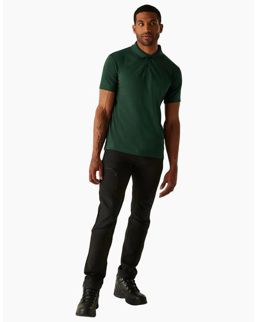 Regatta Green Professional Pique Polo Shirt for men