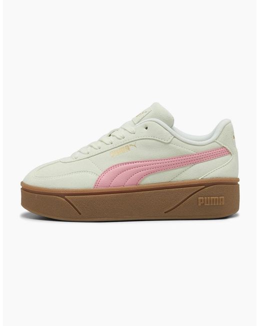 PUMA White Club Era Ii Platform Trainers