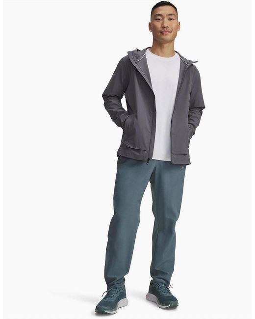 Under Armour Blue Vlcit Pro Solid Patterned Straight Athletic Pants for men