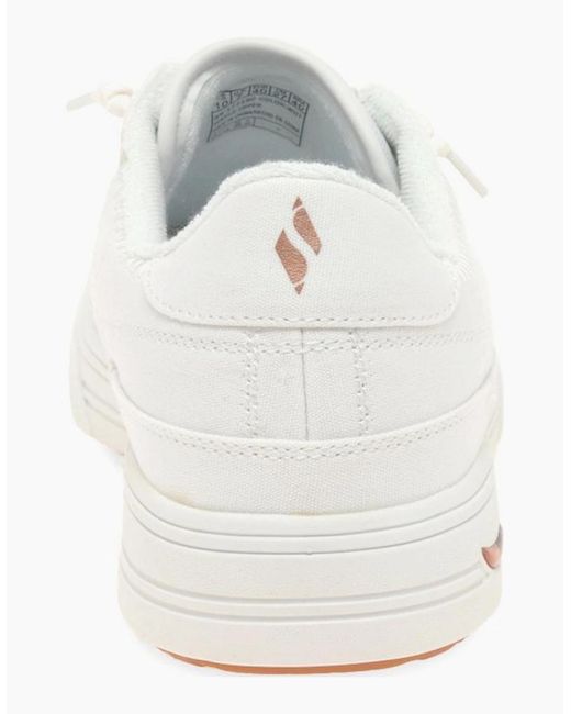 Skechers White Arch Fit Arcade Trainers