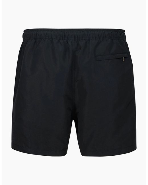 Sandbanks Black Side Stripe Swim Short for men