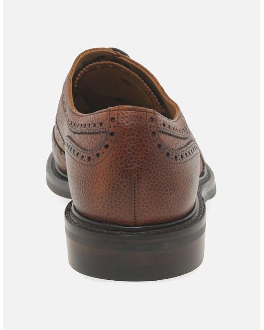Cheaney Brown Hythe Formal Lace Up Shoes for men