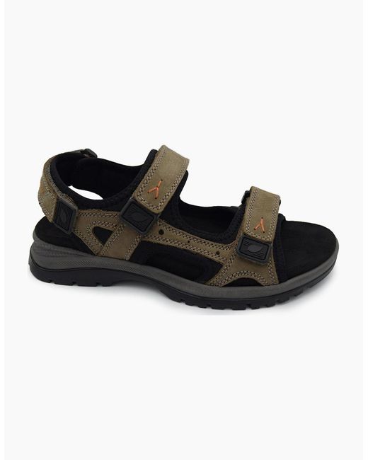 Waldläufer Black Taro 746004 Sandal for men