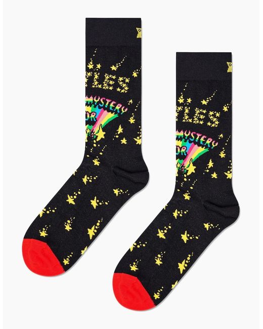 Happy Socks Black The Beatles Magical Mystery Tour Socks
