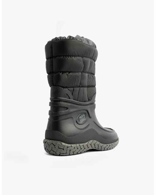Mud Dogs Black Nordic Warm Lined Boots