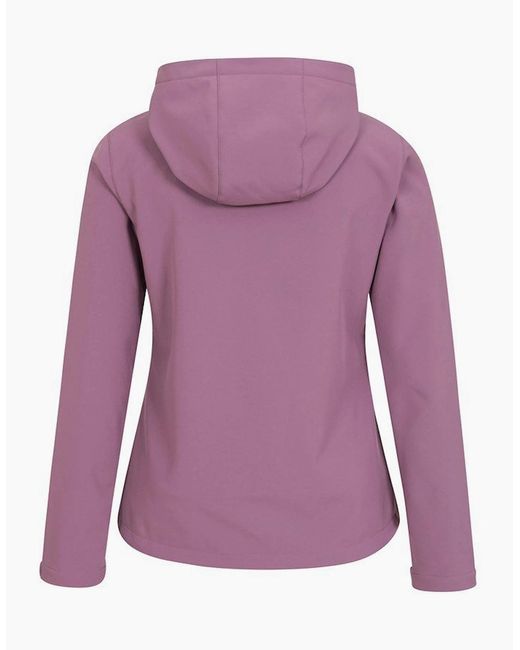 Mountain Warehouse Purple Ladies Exodus Breathable Soft Shell Jacket