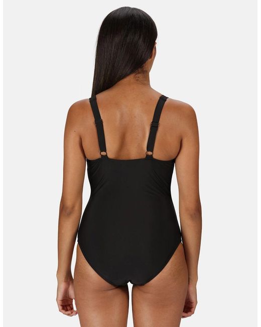 Regatta Black Ladies Sakari Swimming Costume