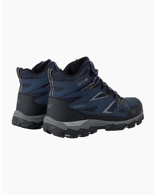 Regatta Blue Holcombe Iii Walking Boots for men