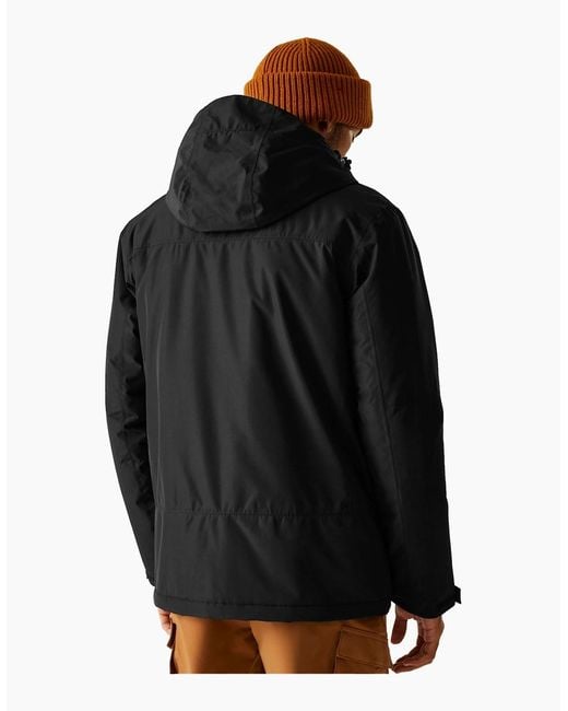 Regatta Black Thornridge Insulated Waterproof Jacket for men