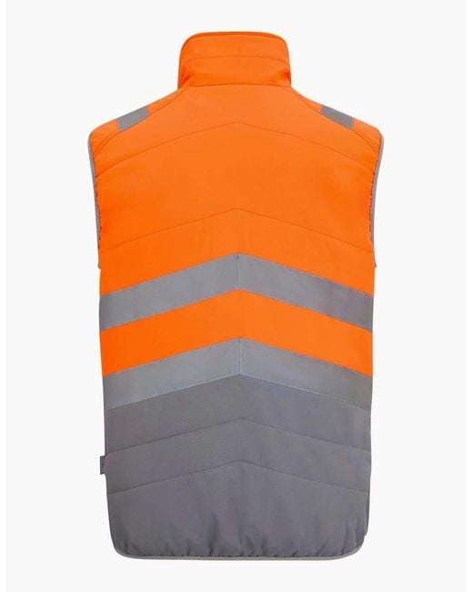 Regatta Orange Thermal Two Tone Hi-Vis Vest for men