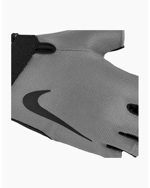 Nike Gray Gym Essential 2024 Fitness Fingerless Gloves for men