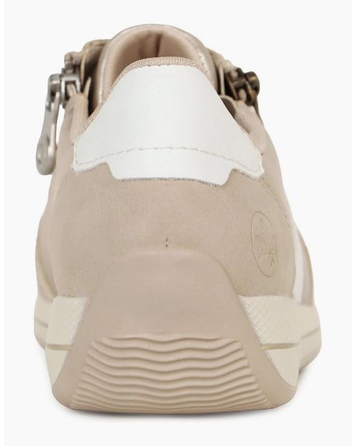 Rieker White Honor Trainers