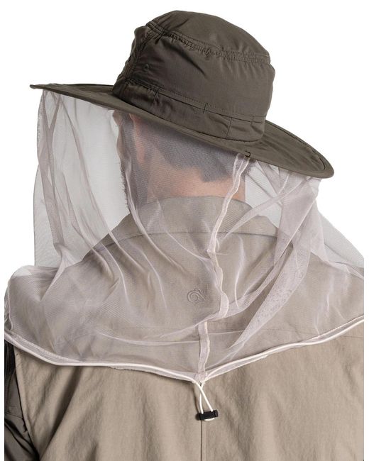 Craghoppers White Ultimate Hat Ii Nosilife Sun Hat for men