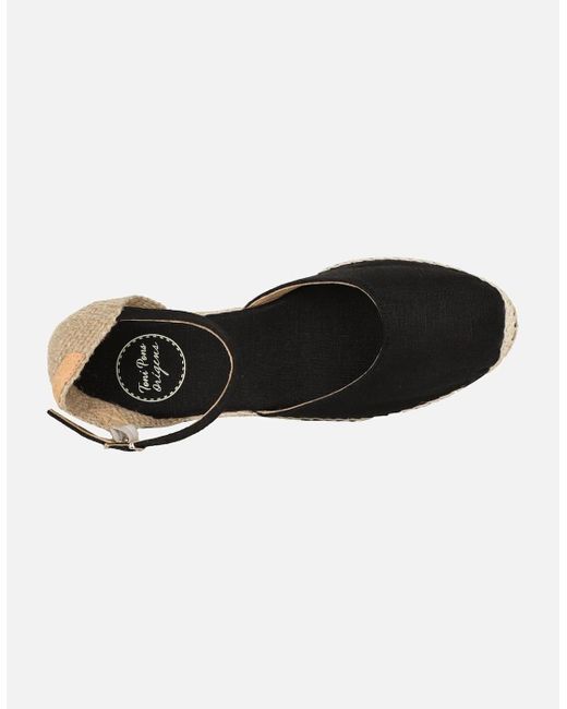 Toni Pons Metallic Caldes Wedge Heel Espadrille Sandals
