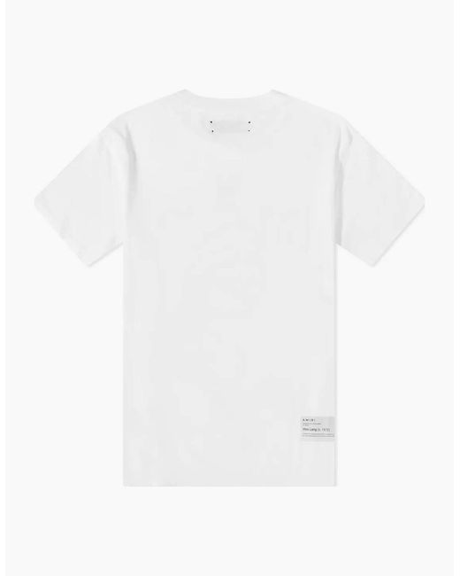 Amiri White Wes Lang Solar Kings T-Shirt for men