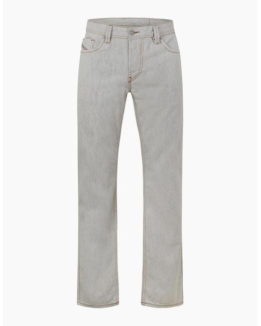 DIESEL Gray Markee Pantaloni Straight Jeans for men