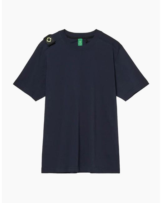 Ma Strum Blue Faro Ss Ink T-Shirt for men