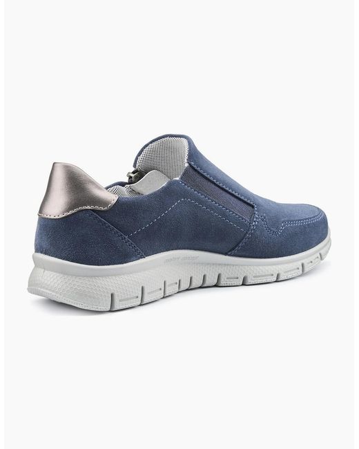 Hotter Blue Skyla Trainers