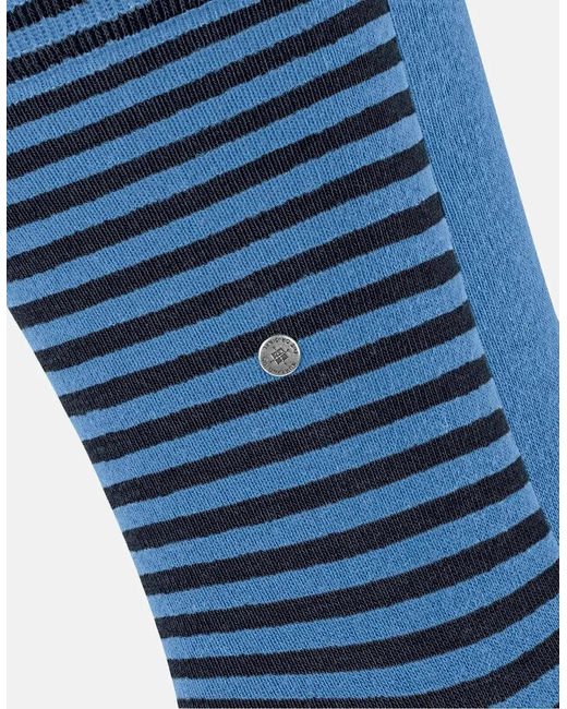 Burlington Blue Everyday Stripe 2-Pack Socks Marina