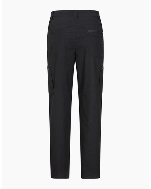 Mountain Warehouse Blue Ladies Stretch Short Hiking Trousers
