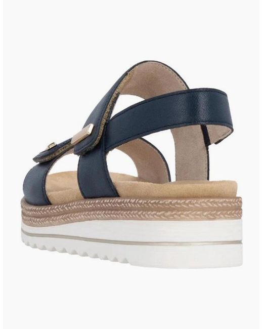 Remonte Blue Ladies Sandals D0Q59-14