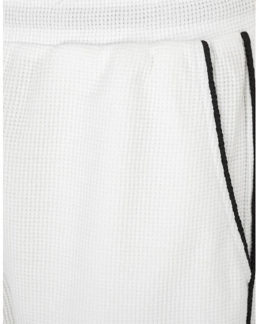 Fabric White Shorts for men