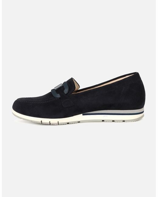 Gabor Blue Baby Loafers