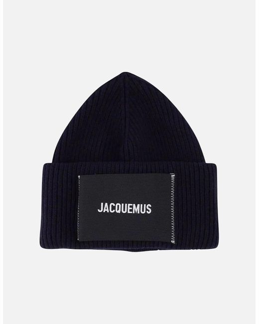 Jacquemus Blue Le Bonnet Beanie for men